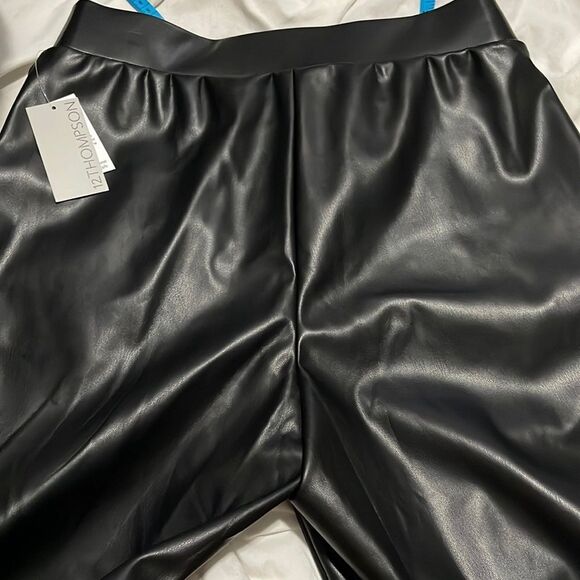 NWT- 12 Thompson- M. Faux Leather Pant - Picture 5 of 8